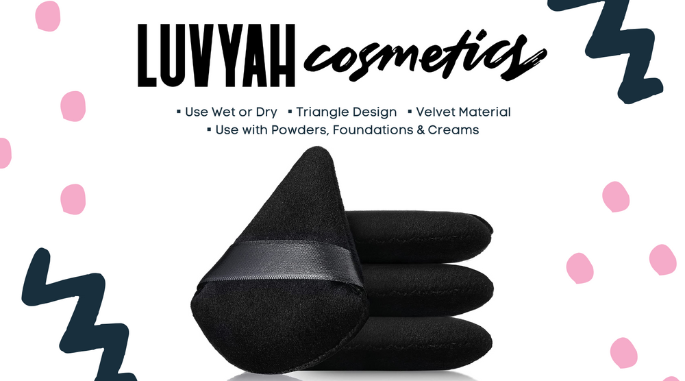 Triangle Power: The 5 Benefits of Using Velour Triangle Powder Puffs ...